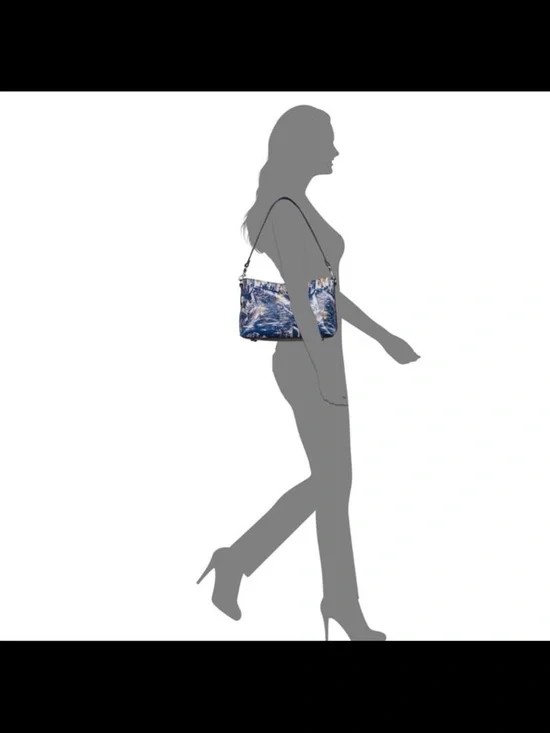 Patricia Nash betta medium leather crossbody 100% leather - Picture 6 of 6